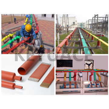 10KV Red Busbar Insultion Heat Shrink Tubing